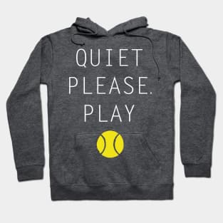 Quiet Please. Play Hoodie